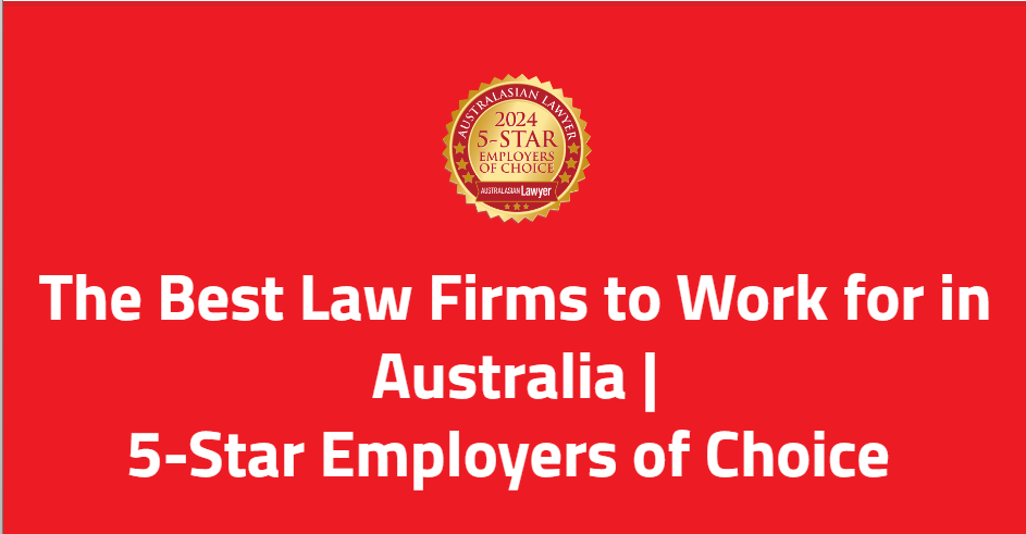 Lawyers’ Right to Disconnect Becomes a Reality! Auslaw Recognized as a 5-Star Employer for the Second Consecutive Year